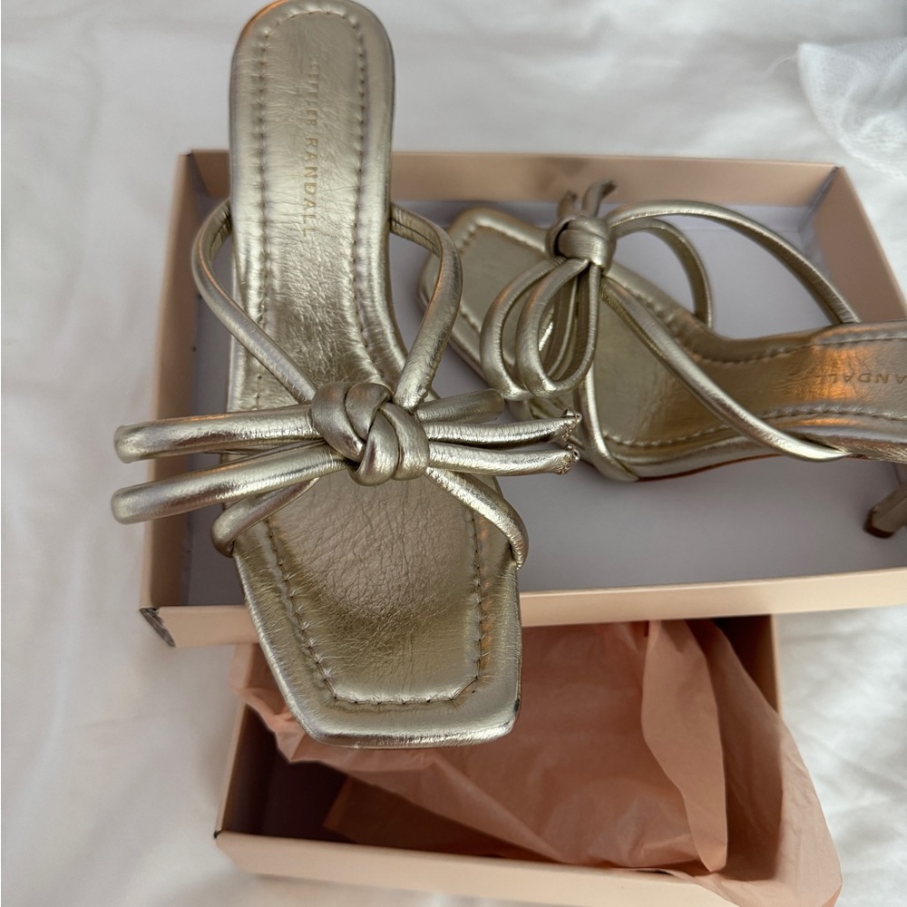 Loeffler Randall Women's Metallic Sandals